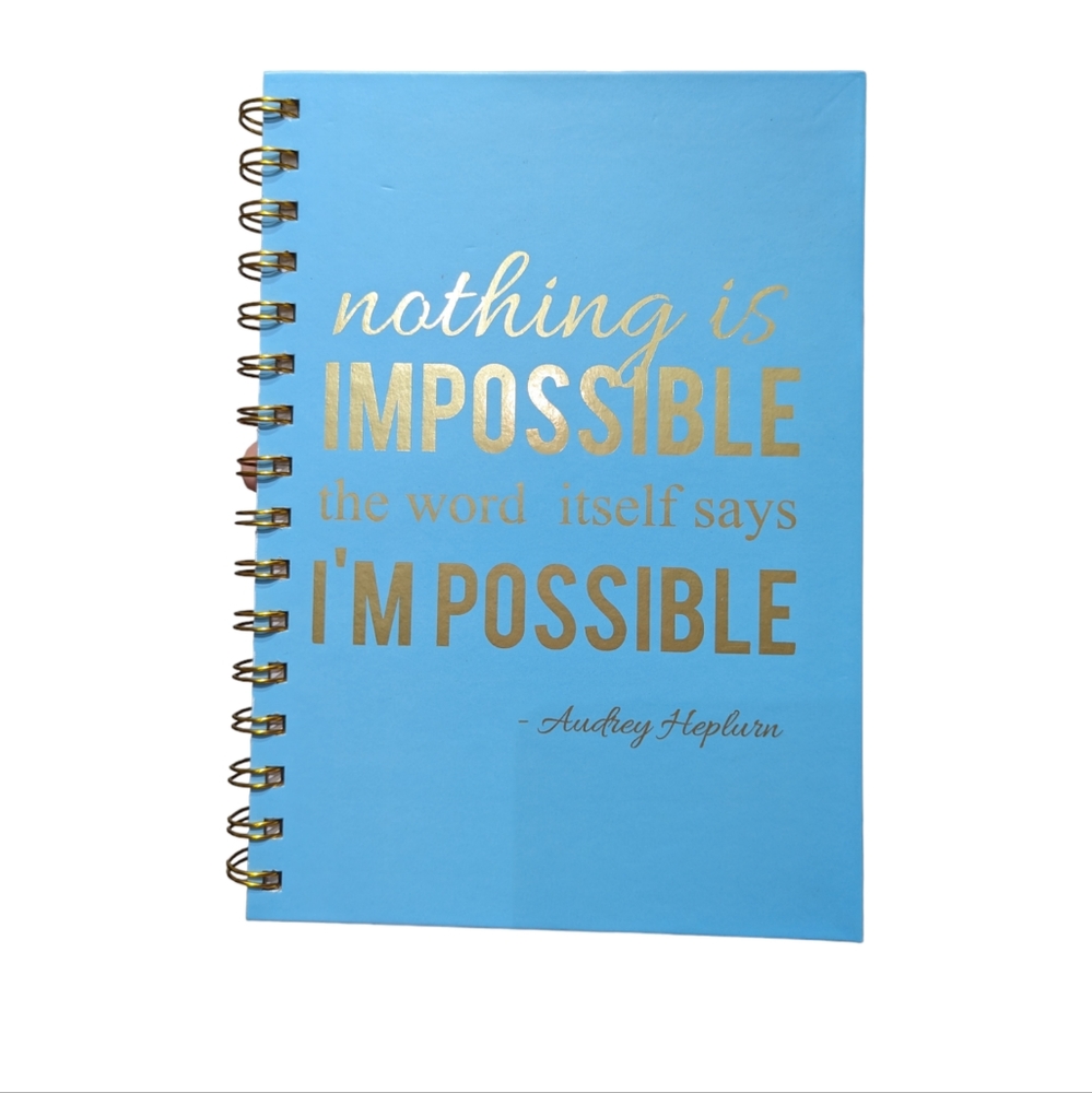 Lined Notebook | Journal | Audrey Hepburn